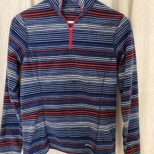 Striped Fleece Sweatshirt